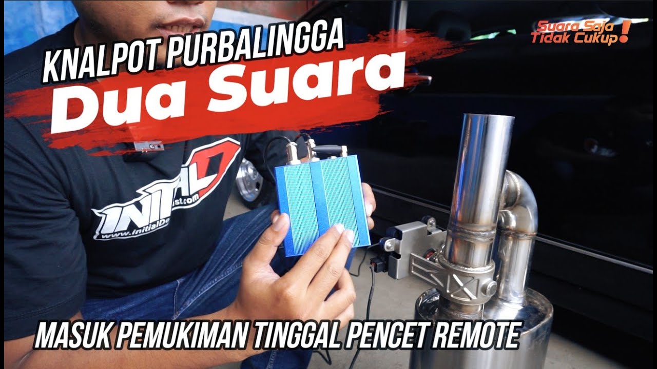 knalpot valvetronic - knalpot valvetronik dua suara,standard & racing