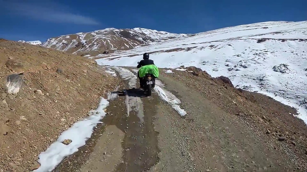 EXTREME WINTER SPITI RIDE EP 4 KIBBER TO BHABA NAGER jatt prabhjot