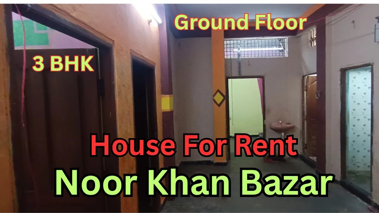 House For Rent, 3BHK.Ground Floor, Noor Khan Bazar Hyd. Contact.(Rent Out) 