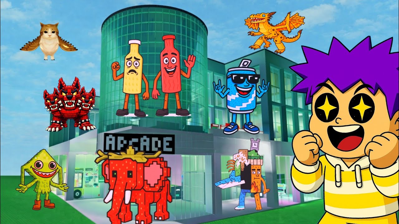 AKU BERHASIL MEMBUAT MALL BRAINROT SUPER SUKSES! Roblox Mal My Brainrot Indonesia 