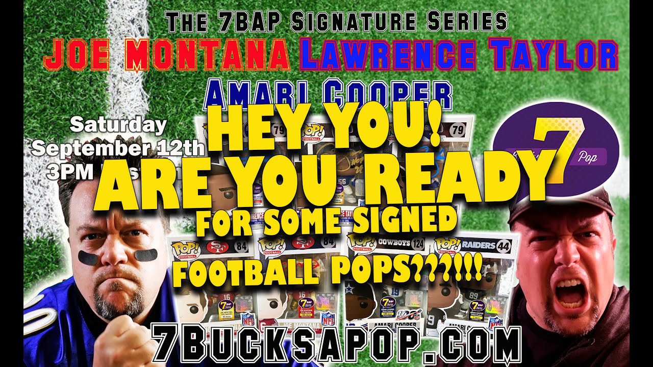 MOVE THOSE CHAINS! Football season starts w/ The 7BAP Signature Series Montana, LT and Amari Cooper!