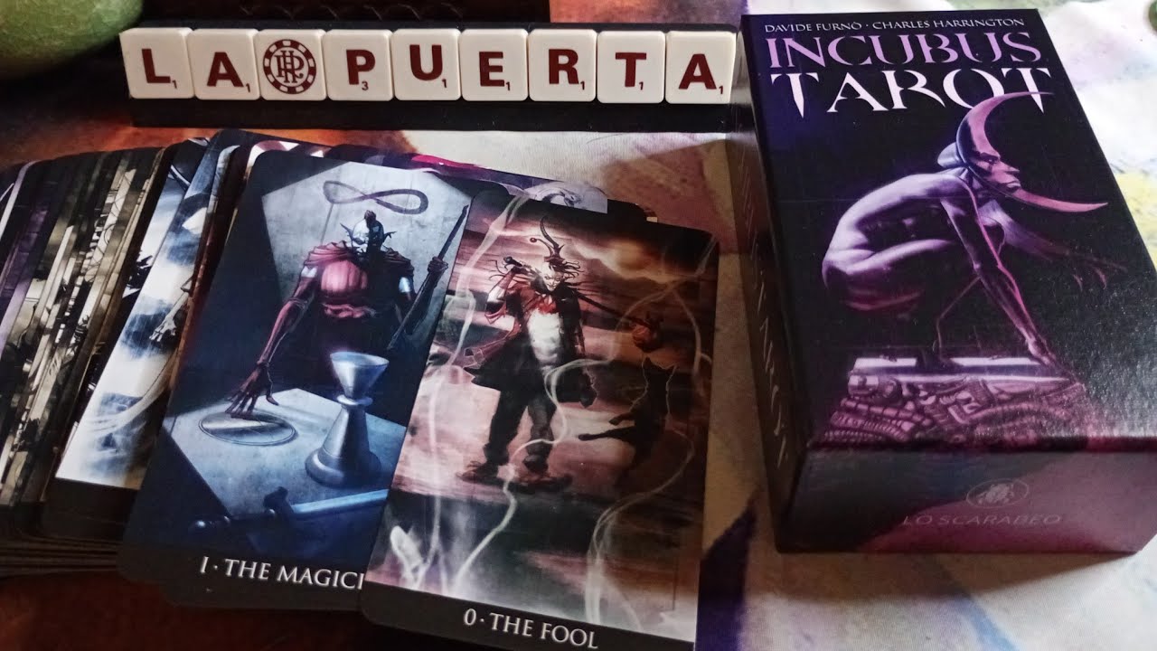 🆕✴️INCUBUS TAROT✴️LO SCARABEO🃏 UNBOXING✴️