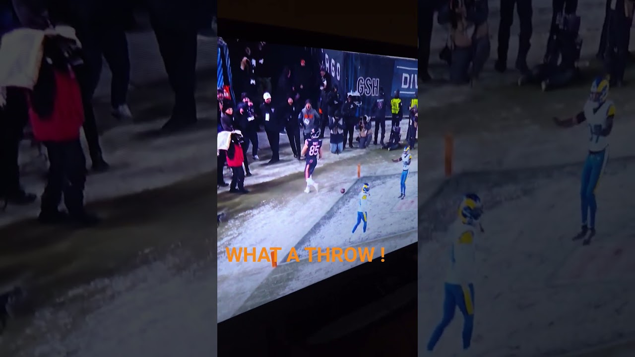 CALEB WILLIAMS | Bears QB 🔥 clutch throw for OT 😮😳🫡