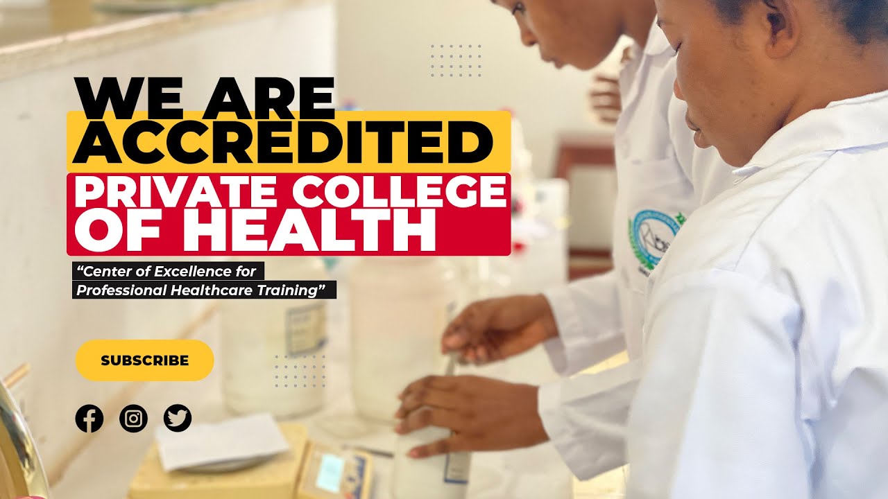 BEST ACCREDITED PRIVATE COLLEGE OF HEALTH...APPLY NOW