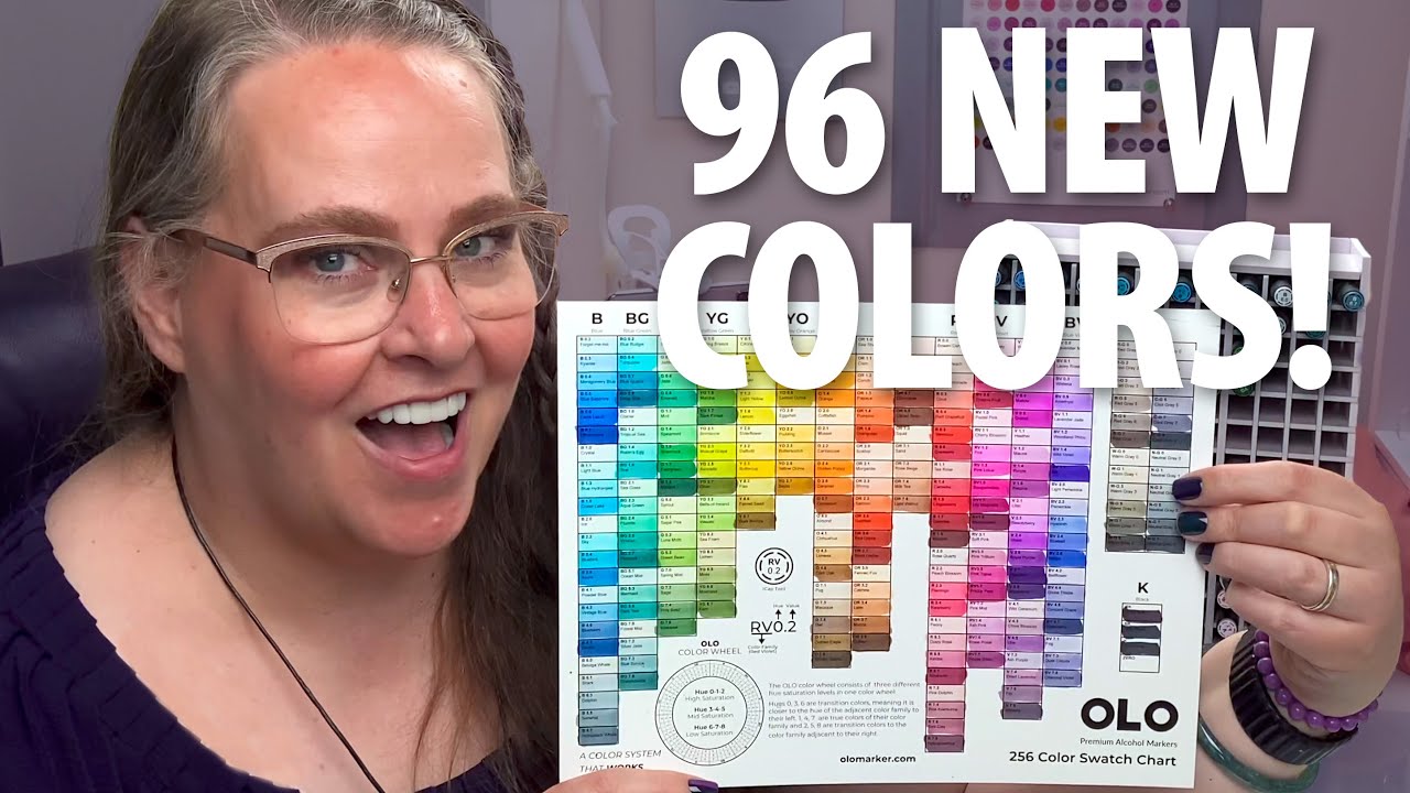 My FAVORITE Alcohol Marker Color System [256 Perfect Colors]