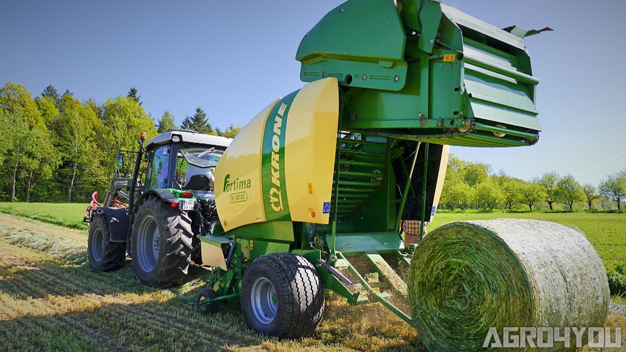 Sianokosy 2017 Świętokrzyskie Deutz Fahr Agrofarm 410G Ursus 2812 Krone Fortima Jf Stoll Unia