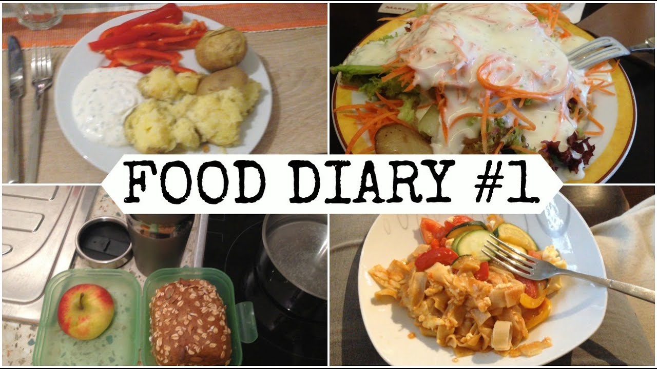 FOOD DIARY #1 - gesund, einfach & lecker