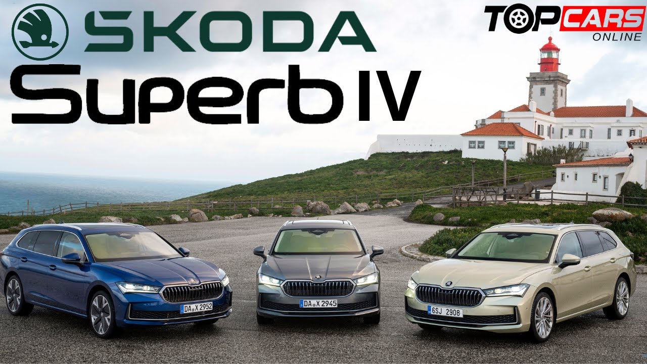 New Skoda Superb Combi IV 2024 in 3 Colors