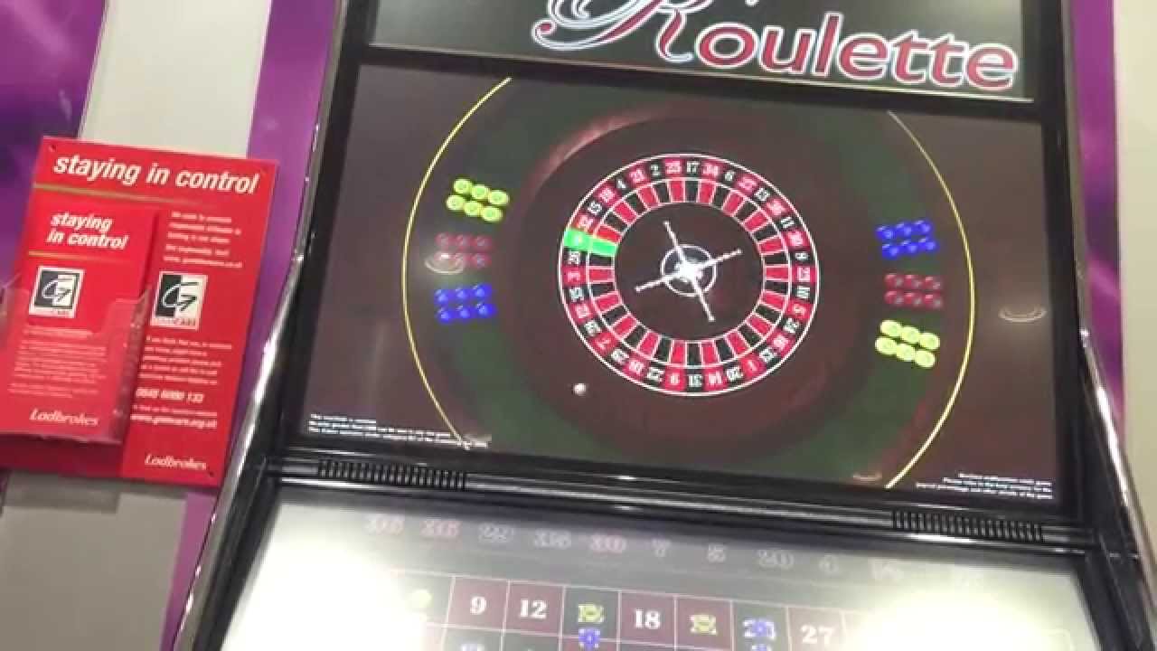 Roulette FOBT maximum &pound;100 spins, big win