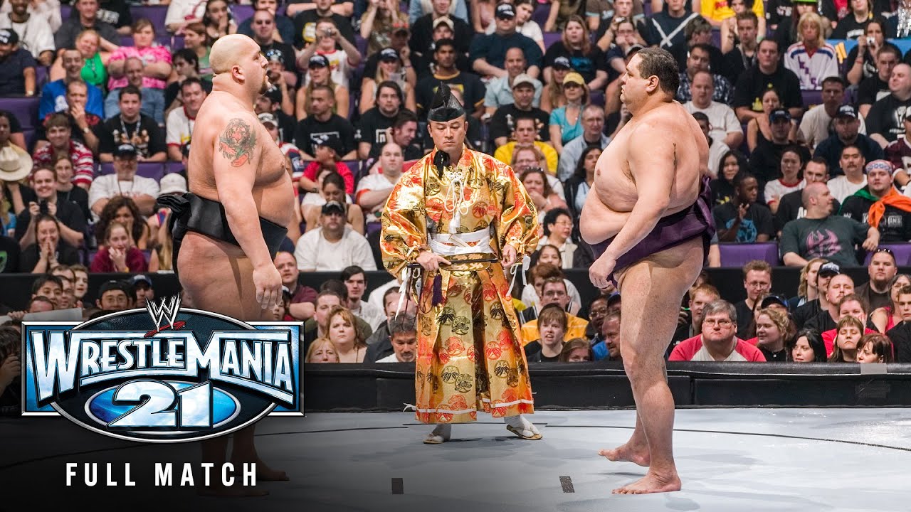 ПОЛНЫЙ МАТЧ: Биг Шоу против Акебоно – Матч сумо: WrestleMania 21