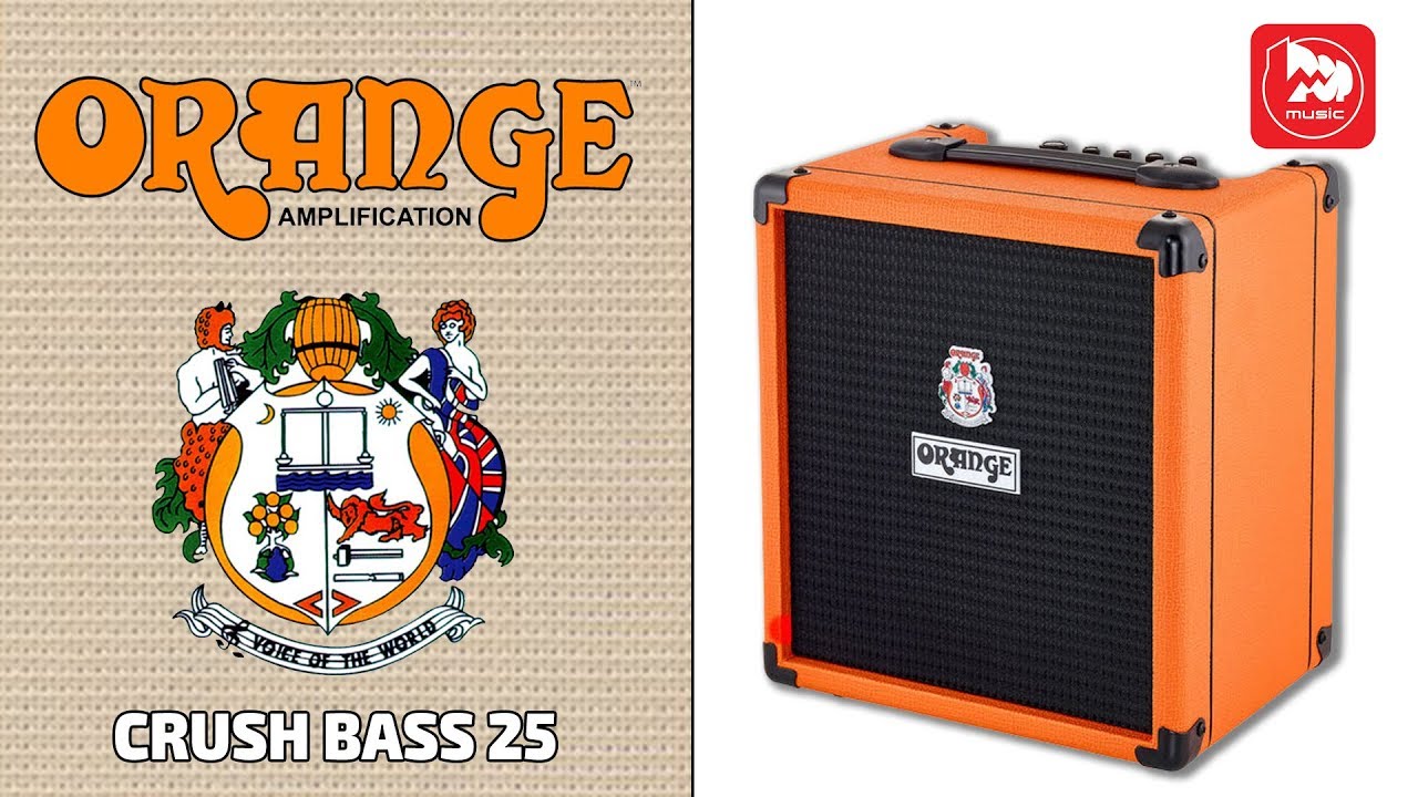 ORANGE Crush Bass 25 Басовый комбик 25 Вт