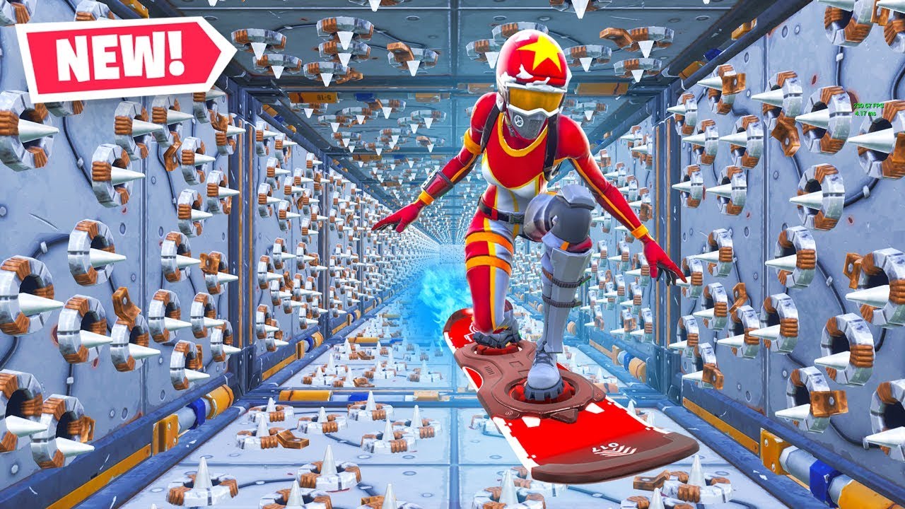 DRIFTBOARD DEATHRUN Parkour in Fortnite!