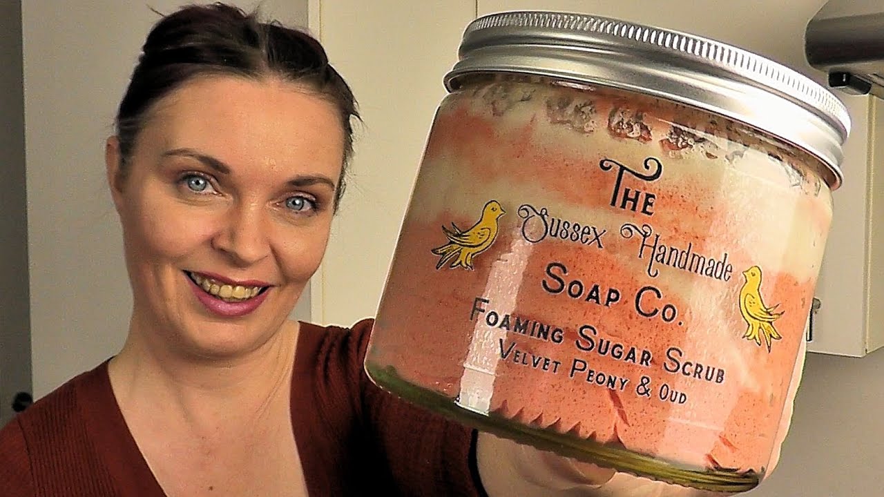Behind the scenes at our handmade soap business: Making and testing our new sugar scrub recipe