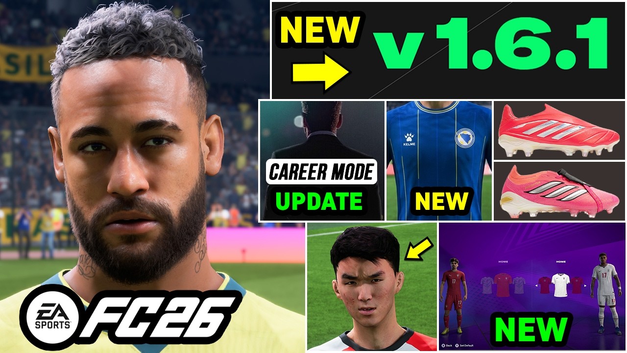 EA FC 26 NEWS | NEW Title Update, Additions, Real Faces & World Cup 2026 Mode ✅