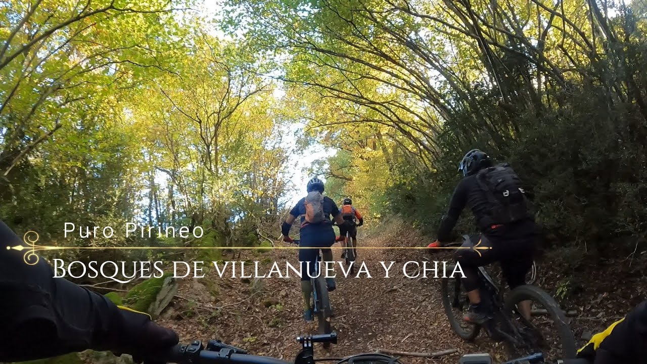 Bosques de Villanova y Chía - Bello Enduro Otoñal en Puro Pirineo