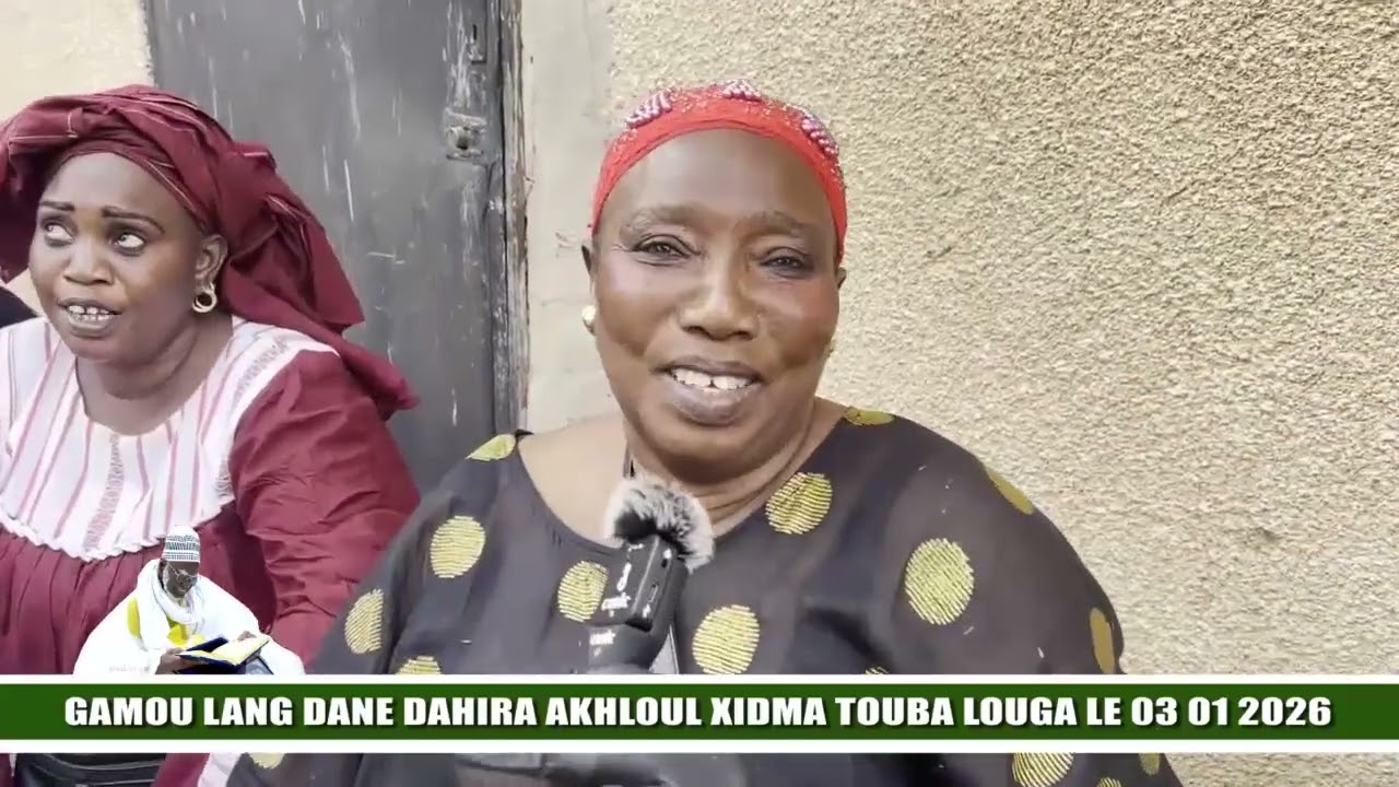 Premier partie gamou lang dann ahloul khidma touba louga 2026