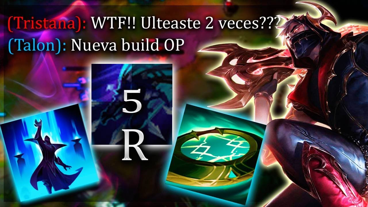 😨 NUEVO TALON AXIOMATICO TIENE ULTIMATES INFINITAS // Nexo LoL