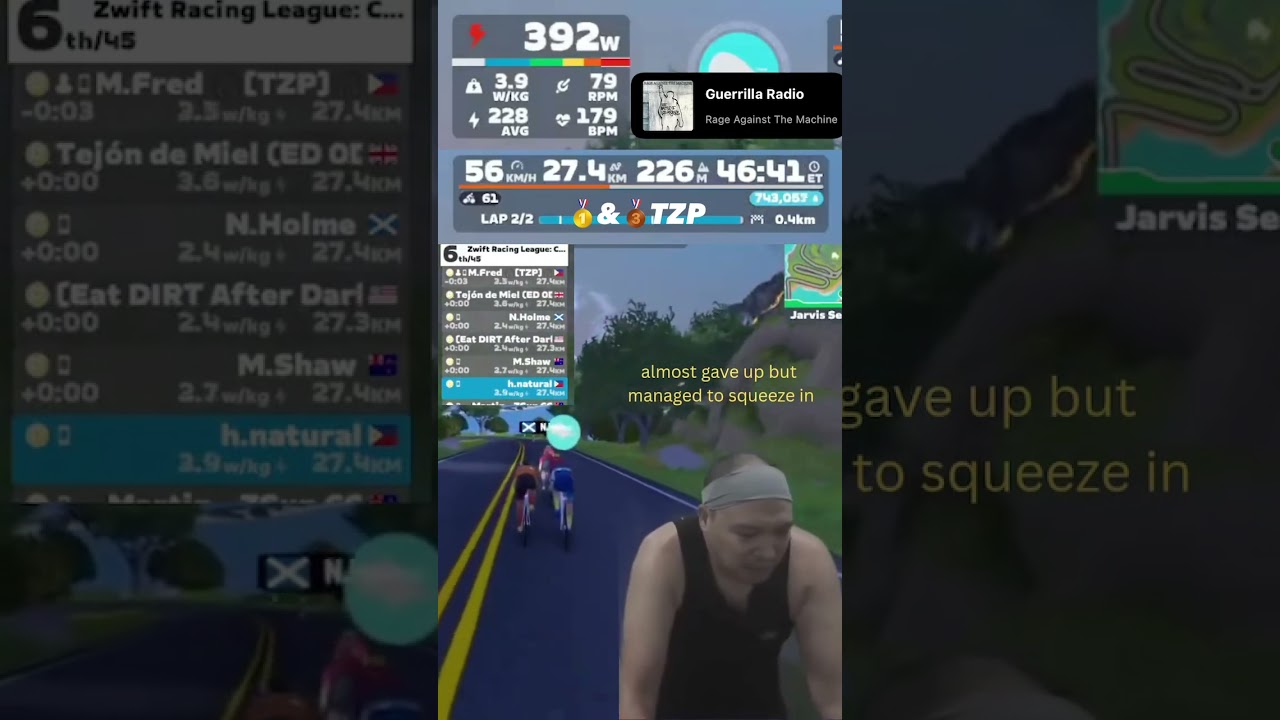 🥇🥉 for TZP #cycling #zracing #zwiftrace #zwift #fitness #cardio #roadbike #gaming