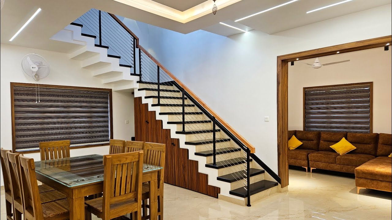 35 ലക്ഷം രൂപക്ക് 5 സെന്റിൽ 1700 sqft ൽ മനോഹരമായ വീട്/2.5 ലക്ഷം രൂപക്ക് interior ഉം /Hometour