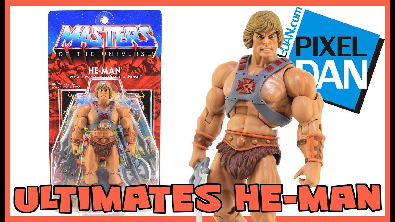 He-Man Masters of the Universe Classics ULTIMATES Super7 Figure Video Review