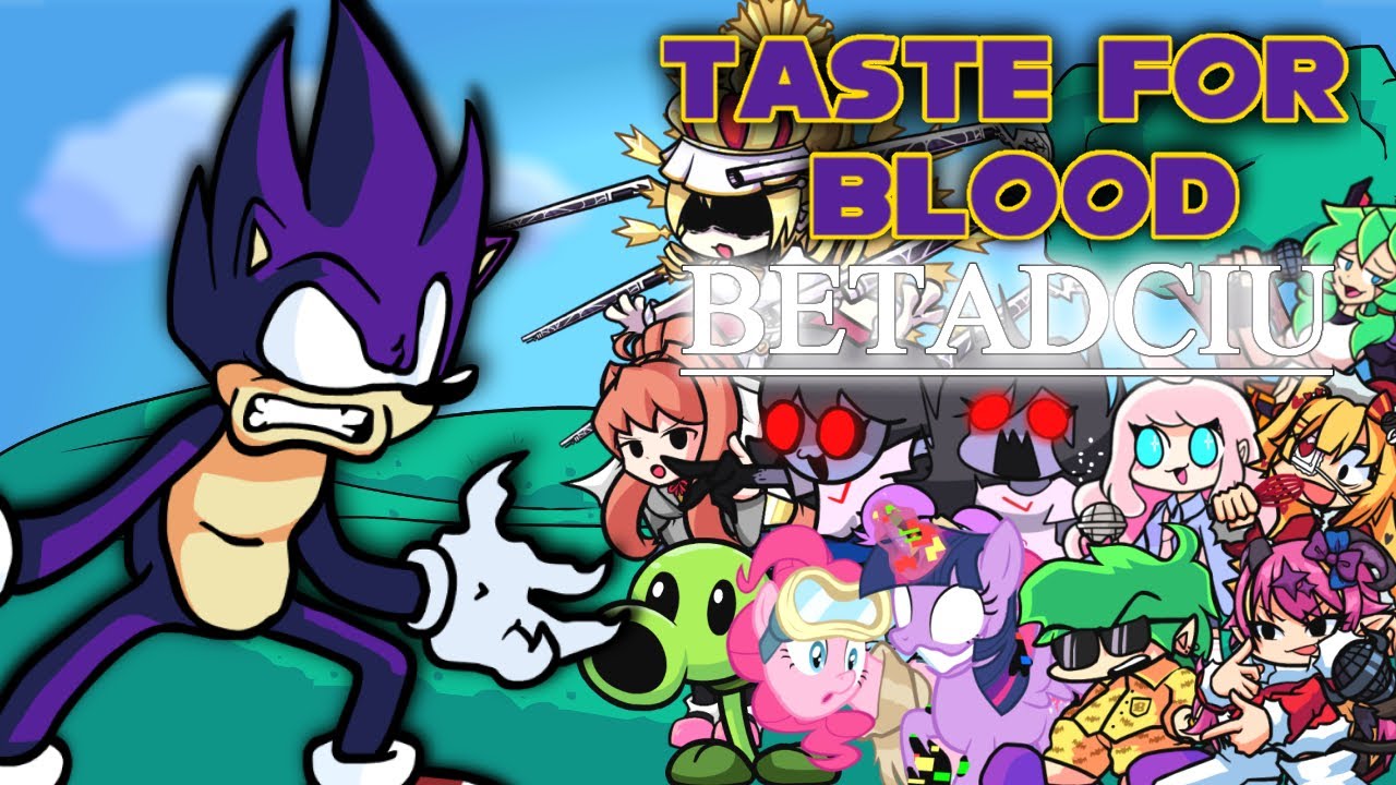 Taste for Blood but every turn a different character is used -- FNF BETADCIU