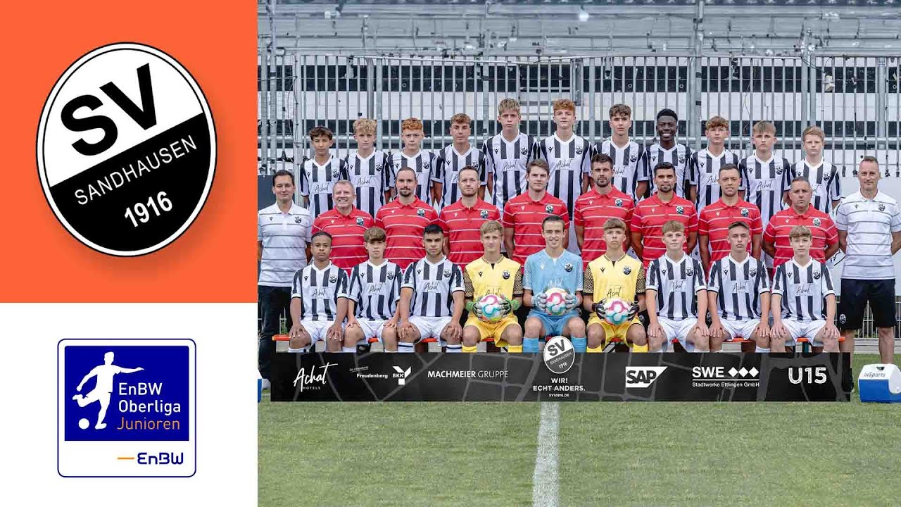 EnBW-Oberliga Spielerportraits: C-Junioren SV Sandhausen 2023/24