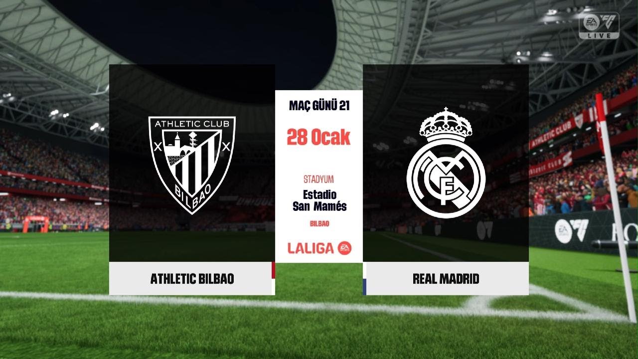 EA SPORTS FC 25 Real madrid hafta 21
