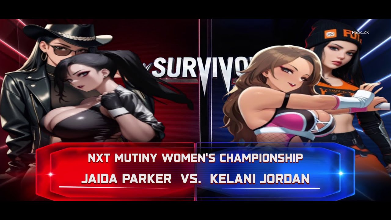 Jaida Parker (3-2) (0-1) vs. Kelani Jordan (1-2) (0-1) for the NXT Mutiny Women's Championship