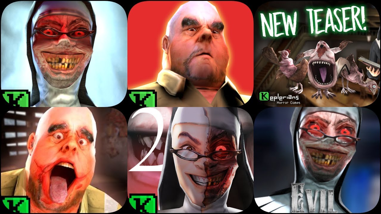 Evil Nun 2 vs Evil Nun vs mr Meat Bad Ending horror game #171