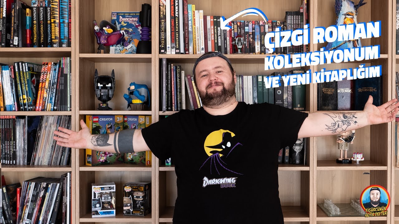 Çok İstediğiniz Çizgi Roman Koleksiyonumu ve Kitaplığımı İnceliyoruz