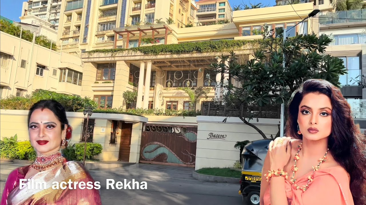 Mumbai film actress Rekha house and all famous actors and actresses houses Journey 4K|HDR