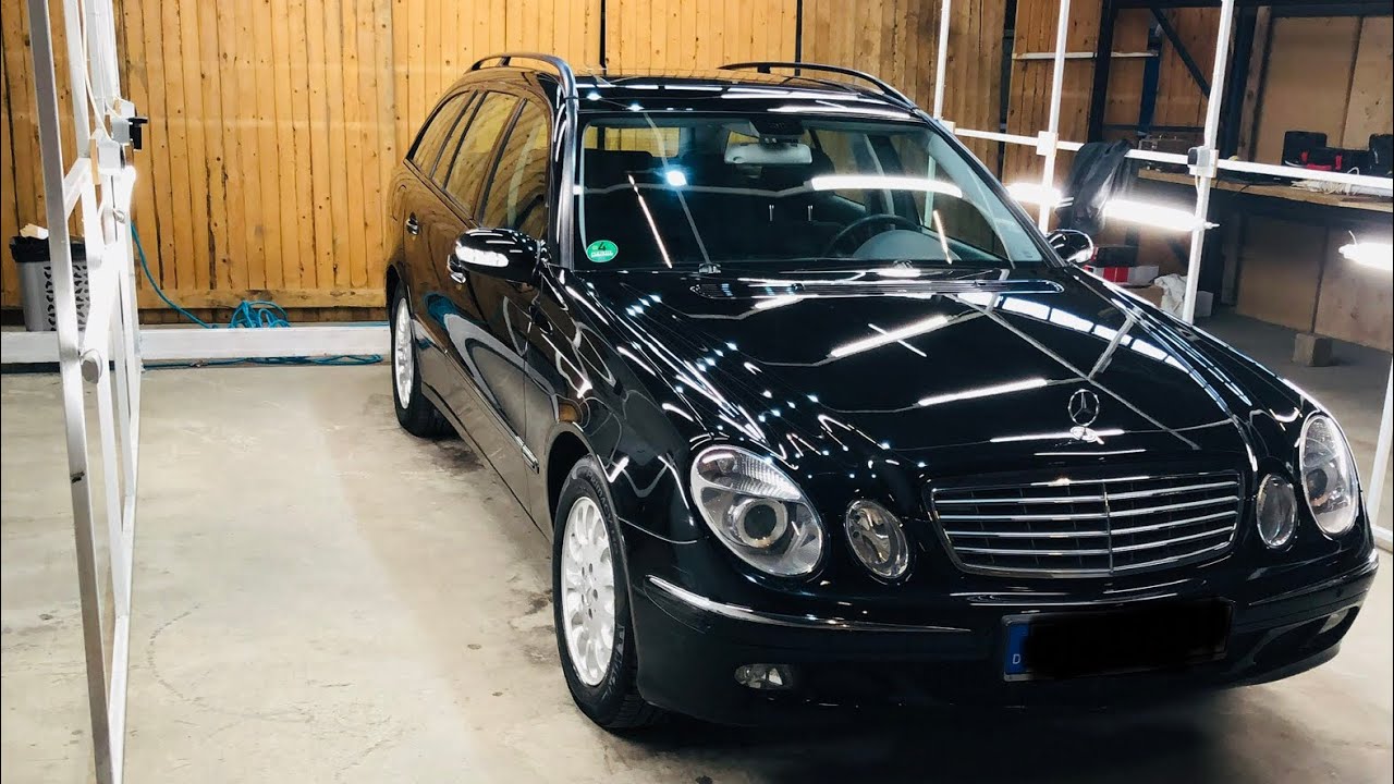 Mercedes Eklasse polieren /Aufbereitung