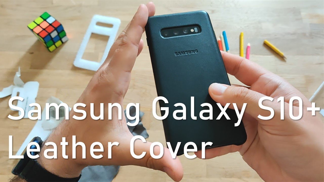 Samsung Galaxy S10+ Geniune Leather Case: Unboxing and Review
