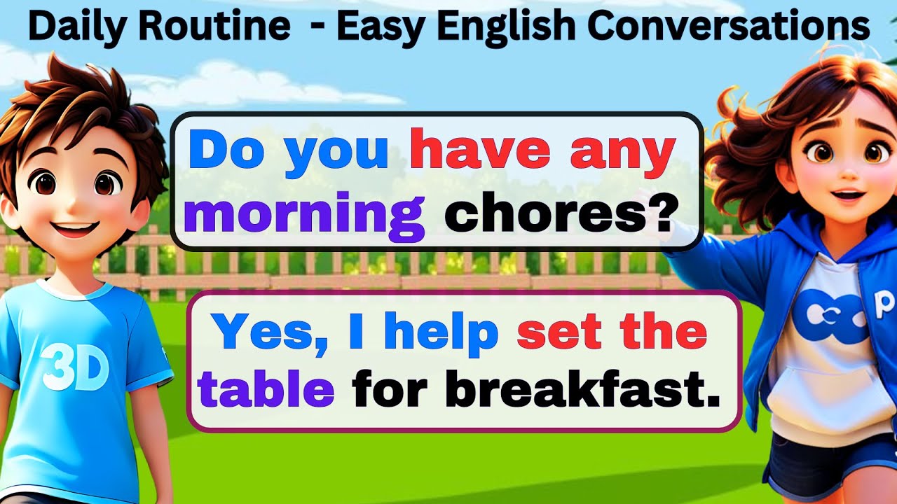 English Speaking Practice for Beginners| English Conversation Practice-Practice English Conversation