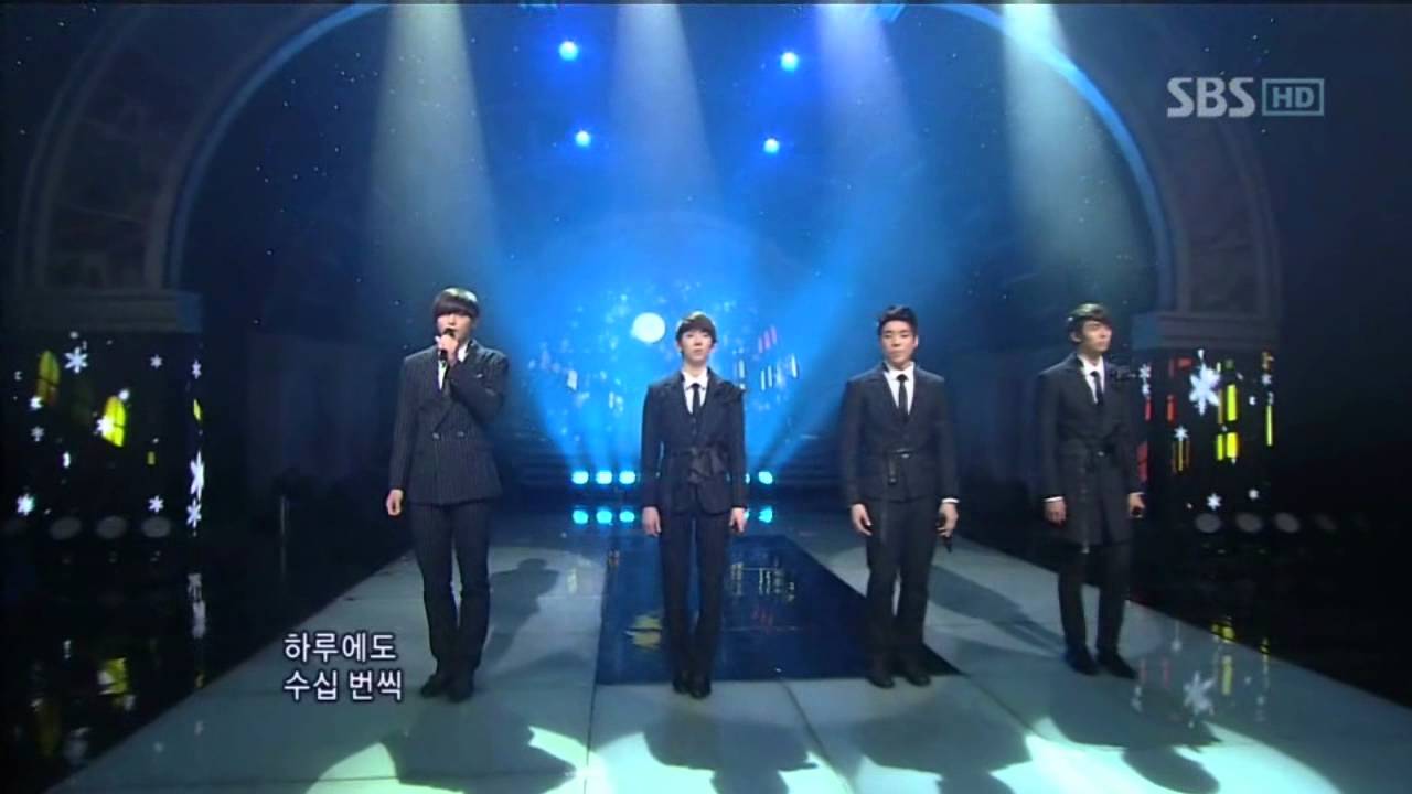2:00 - Вы не ответите на мои звонки @ SBS Inkigayo 가요 가요 101212