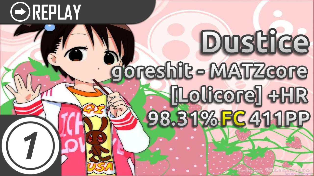 Dustice | goreshit - MATZcore [Lolicore] 98.31% HR FC 411pp