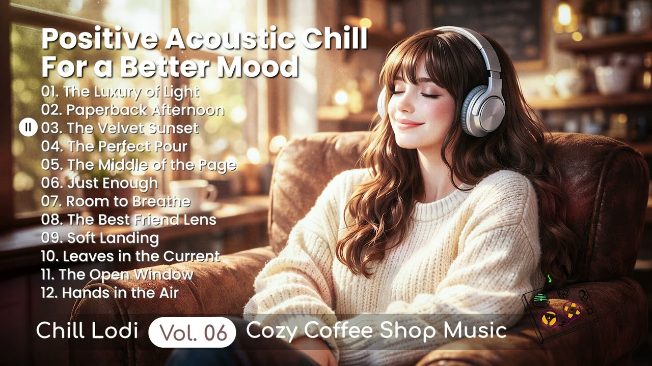 Cozy Coffee Shop Music ☕️ Positive Acoustic Chill for a Better Mood (1 Hour Mix)