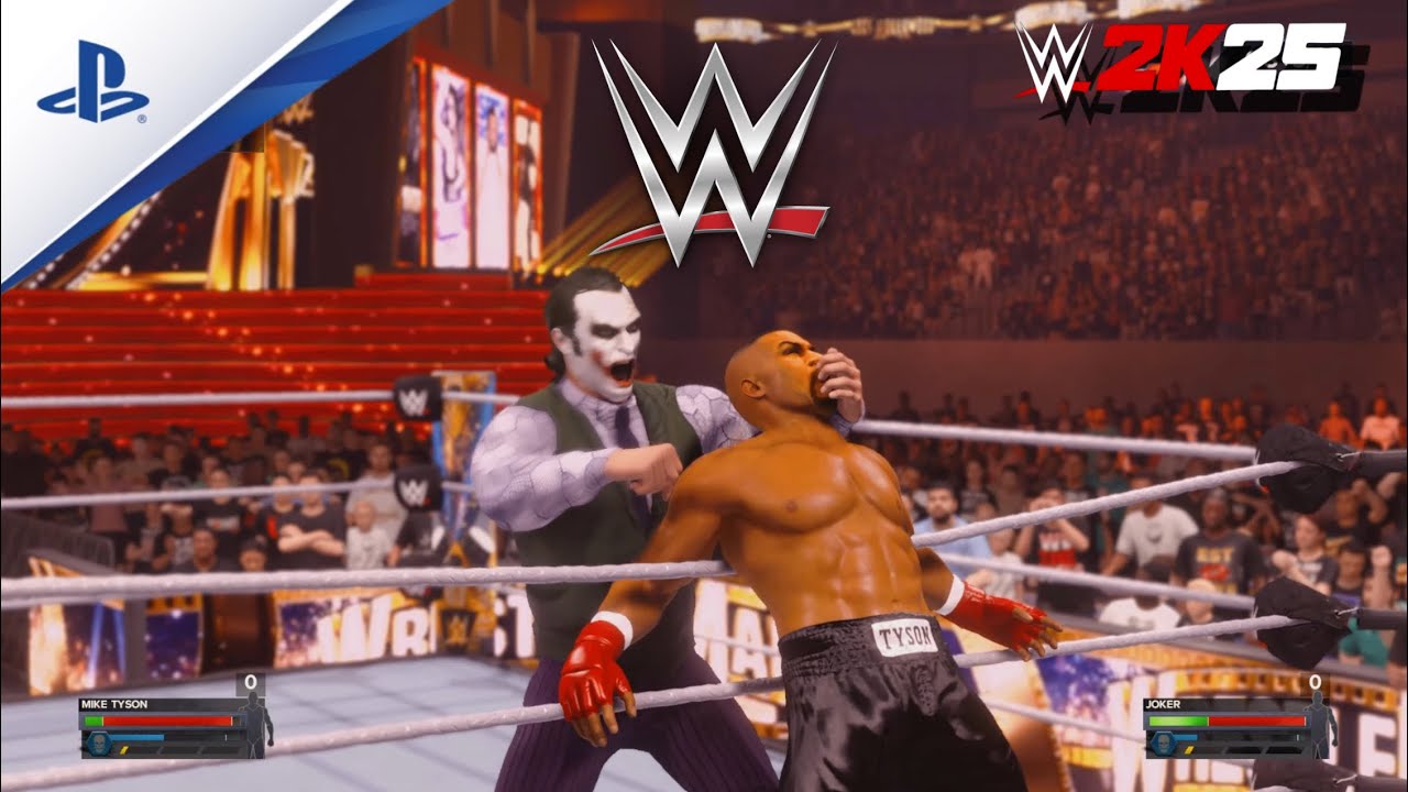 MIKE TYSON vs JOKER 🔥 WWE 2K25 | The Most BRUTAL Match Ever