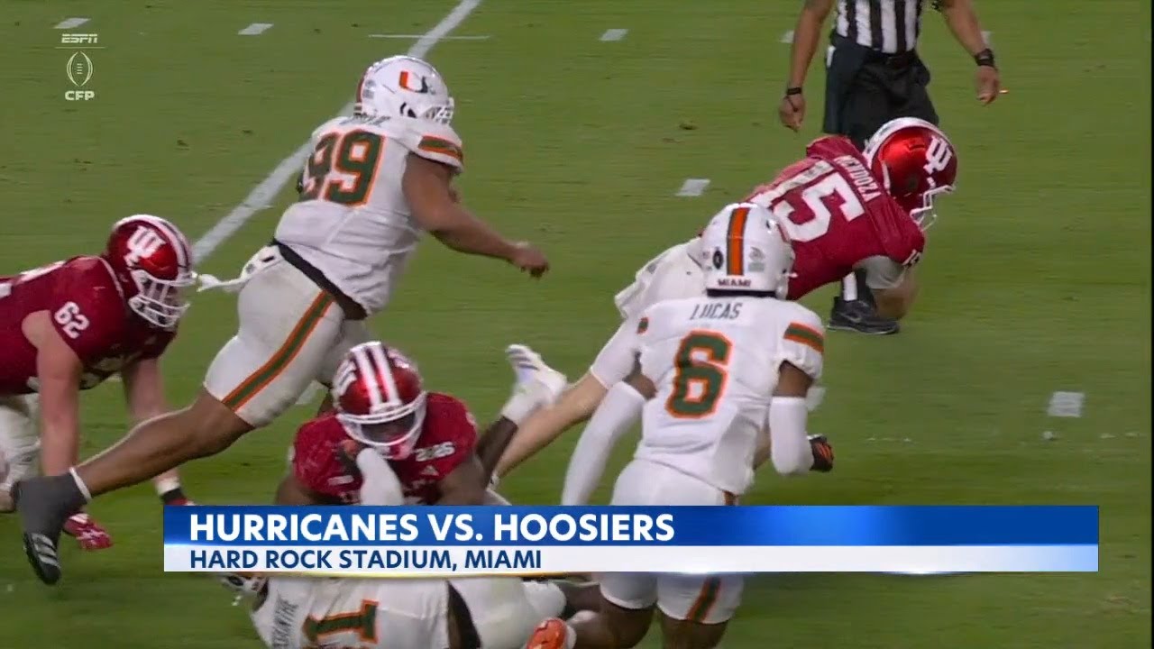 Miami Hurricanes fall to Indiana Hoosiers in thrilling title game