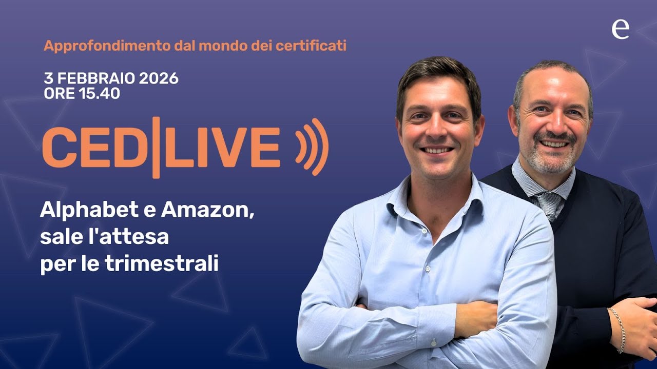 Alphabet e Amazon, sale l'attesa per le trimestrali