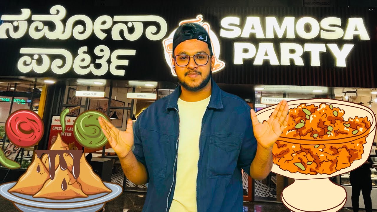 SAMOSA PARTY 💯 REVIEW 😂 in KR PURAM Bengaluru