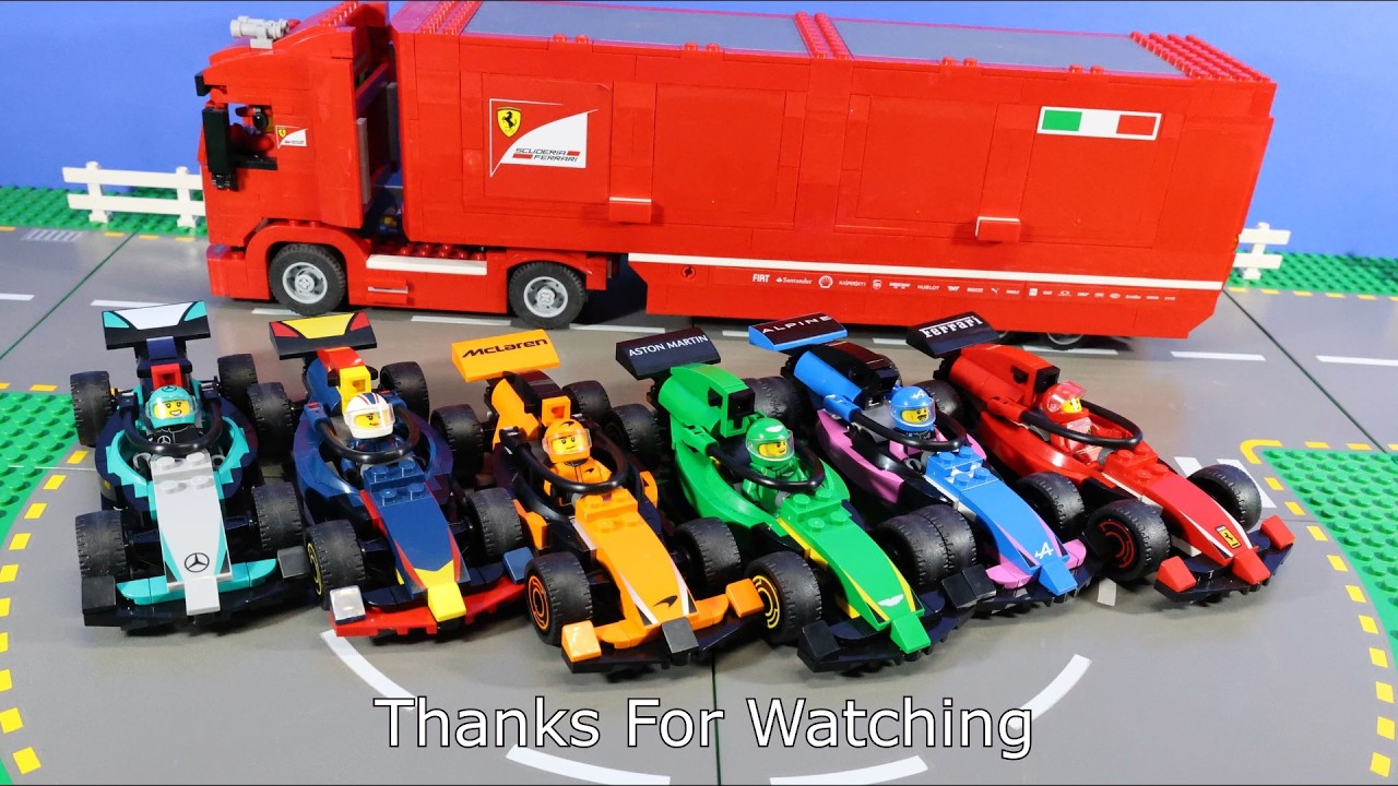 All LEGO City Formula 1 Cars 2025