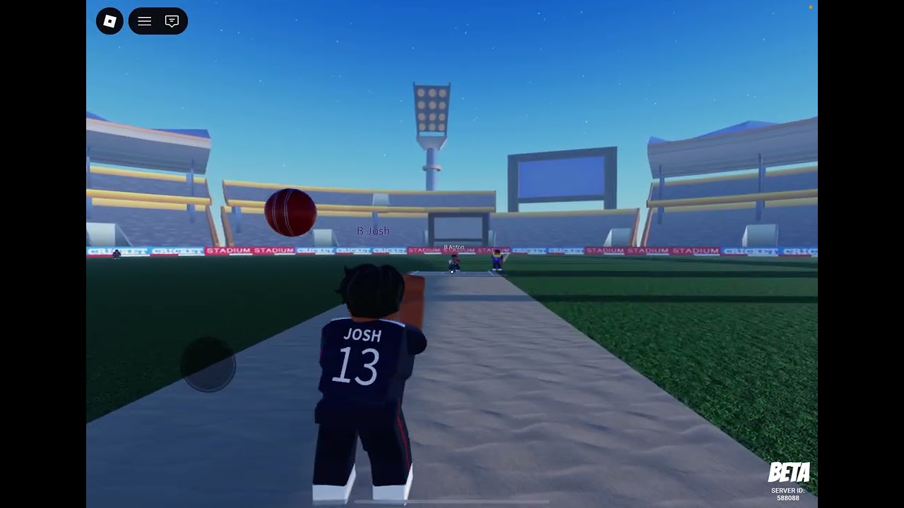 Playing RCC cricket against @MATEJ_DANDYCITY (ez win)