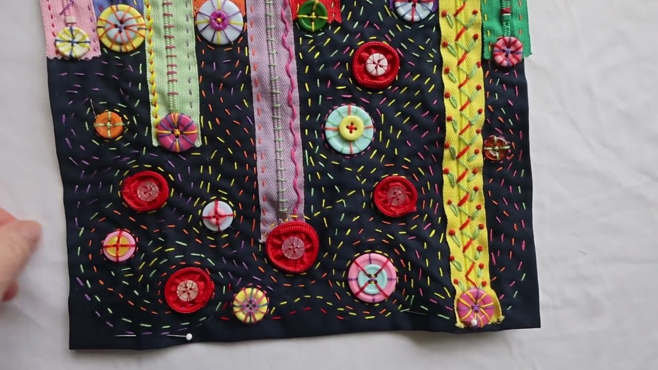 12 zips, a few buttons, and a lot of stitching