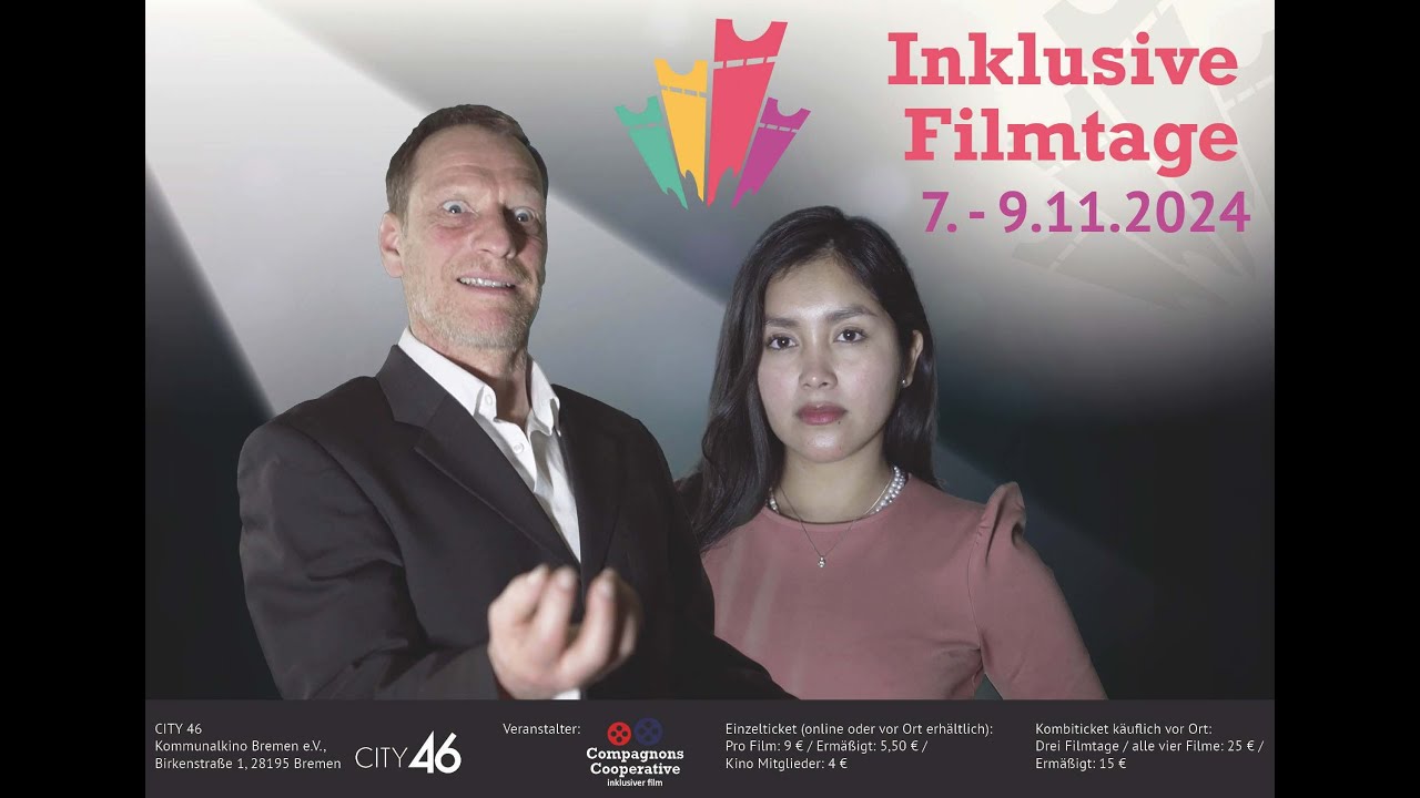 Trailer zu den inklusiven Filmtagen in Bremen