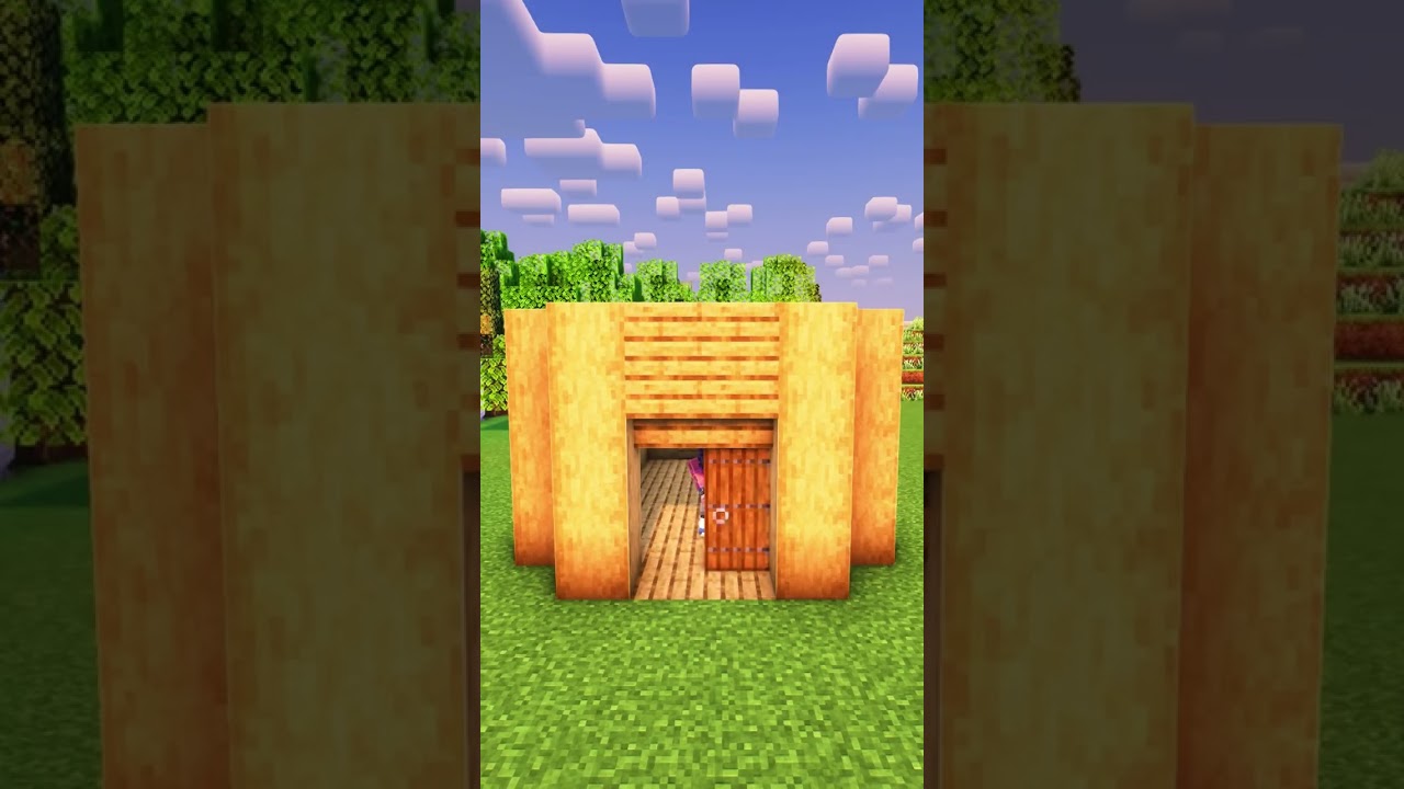 Minecraft Storage Room🏠 #shorts