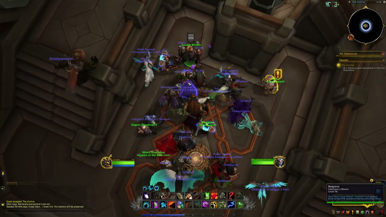 The Archive Quest ID 78468 WoW