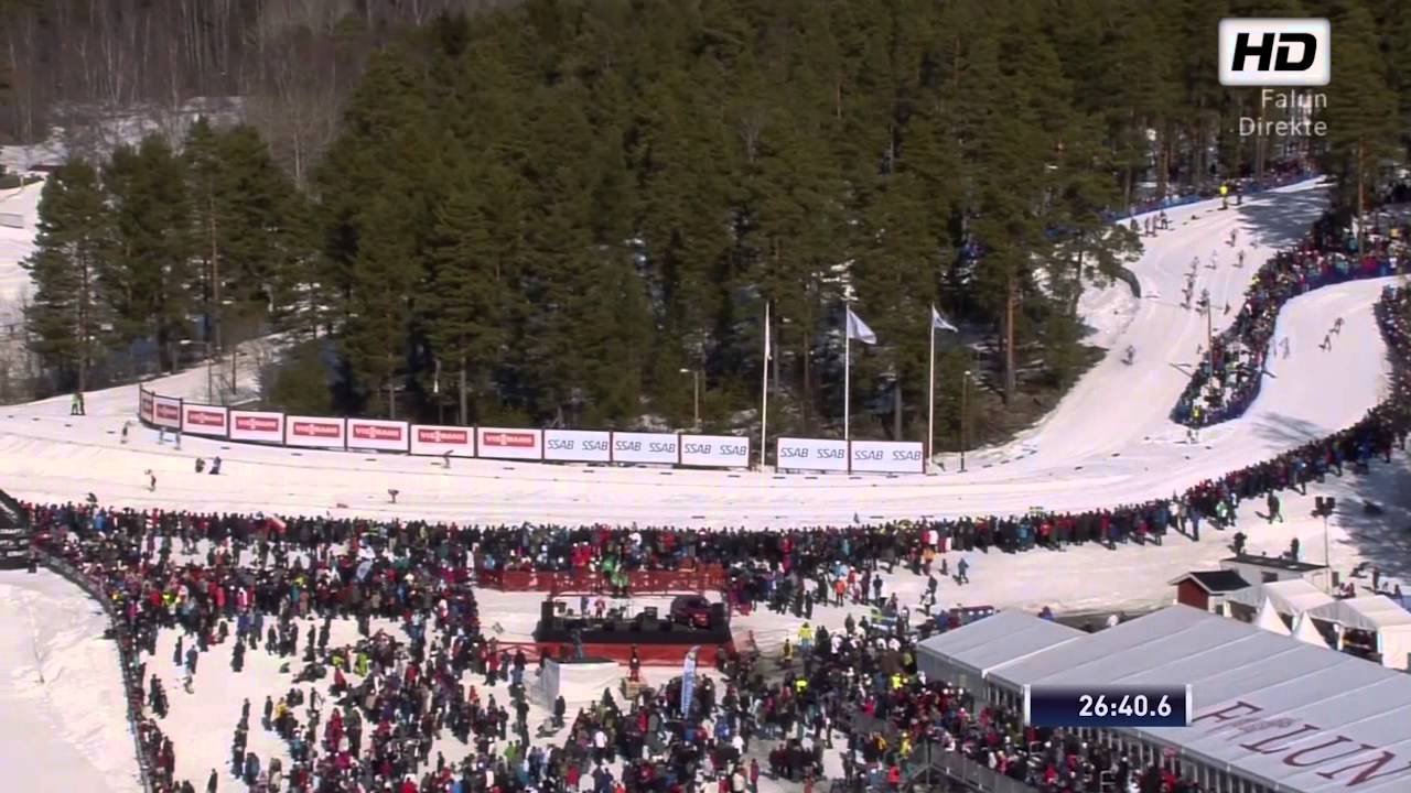 Woman's 10 Km Falun 2013 - Marit Bjørgen vs Therese Johaug