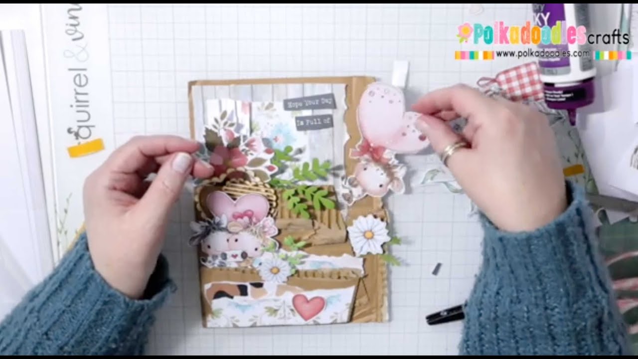 Crafty card making Livestream with Polkadoodles Crafts - with Woomer Pencils giveaway