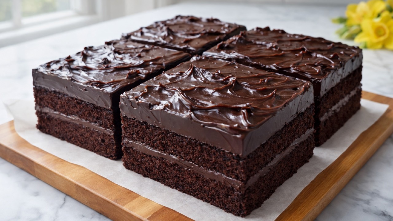 Easy Chocolate Cake recipe! Small Cake recipe to make at home! How to make chocolate cake